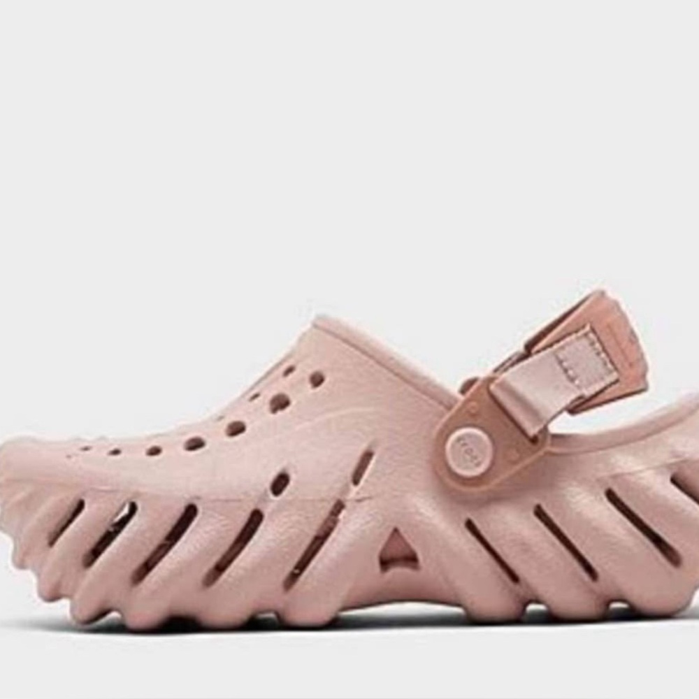 BRAND NEW* Echo crocs pink toddler & youth sizes - Picture 3 of 3
